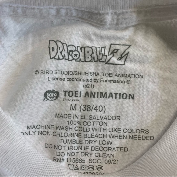 Draconball Z Brand New 2 T-shirt Bundle Size Medium 38/40 100% Cotton - Picture 7 of 7